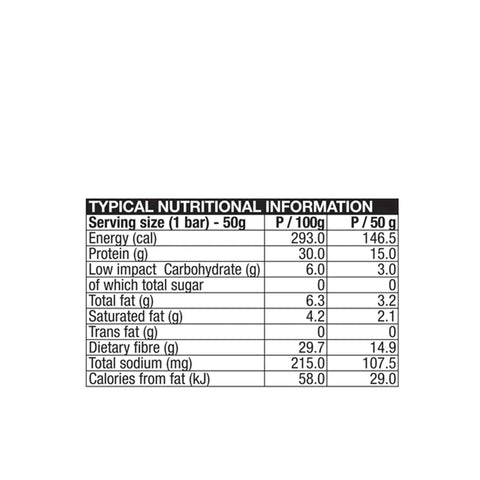 SSA Supplements Whey Nougat Bar Sugar Free