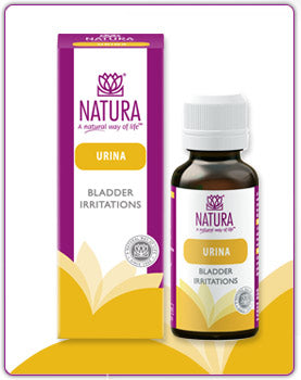 Natura Urina Bladder Irritations homeopathic medicine for bladder support and irritation treatment.