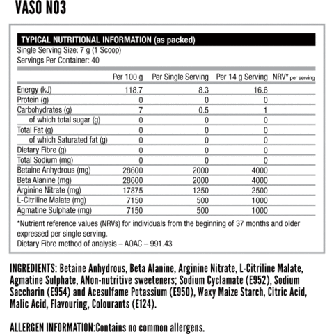 NUTRITECH VASO-NO3 - Nutritech | Energize Health